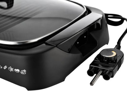 Kenwood Electric Grill, 1700 Watt, Black - HG230 - SABER Center