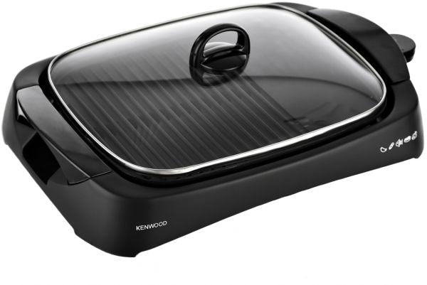 Kenwood Electric Grill, 1700 Watt, Black - HG230 - SABER Center