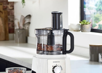 Kenwood Food Processor with Attachments, 1000 Watt White - FDP65.4WH - SABER Center