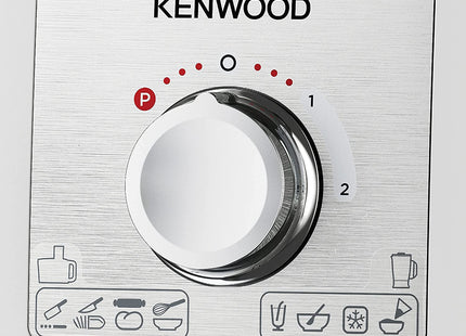 Kenwood Food Processor with Attachments, 1000 Watt White - FDP65.4WH - SABER Center
