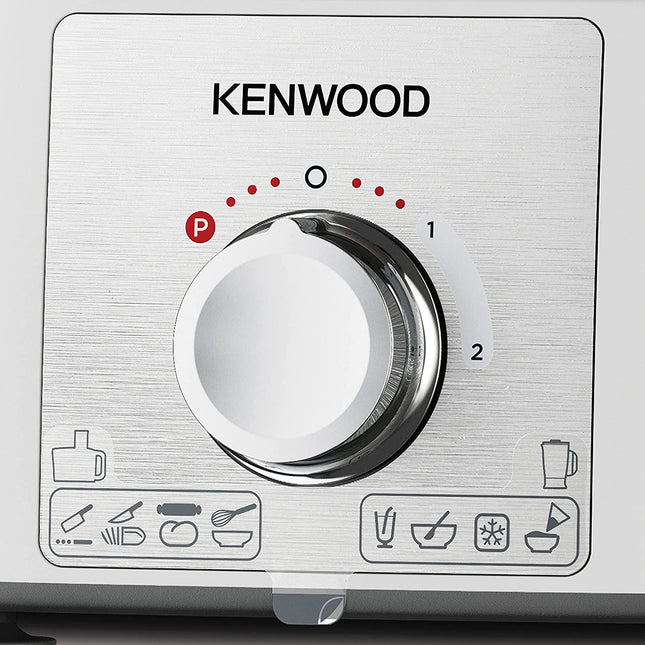 Kenwood Food Processor with Attachments, 1000 Watt White - FDP65.4WH - SABER Center