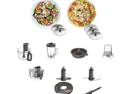 Kenwood MultiPro ExpressTM Food Processor, 1000 Watt Multi Color - FDP65.75WH - SABER Center