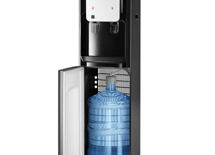 Koldair Cooler Hot & Cold Bottom Loading Water Dispenser, 2 Tabs Black - SABER Center