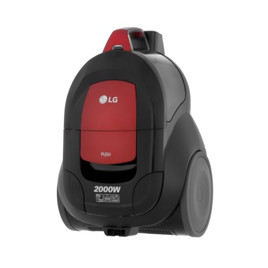 LG Bagless Canister Vacuum Cleaner Red - VC5420NNTR - SABER Center