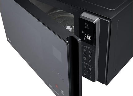 LG Smart Microwave with Grill, 42 Liter 1200 Watt, Black Silver - MH8295DIS - SABER Center