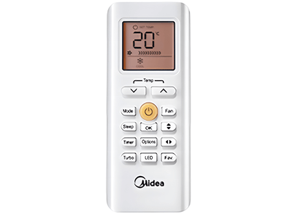 Midea Split Air Conditioner, 2.25 horsepower Only Cooling, White - MSCT18CRN - SABER Center
