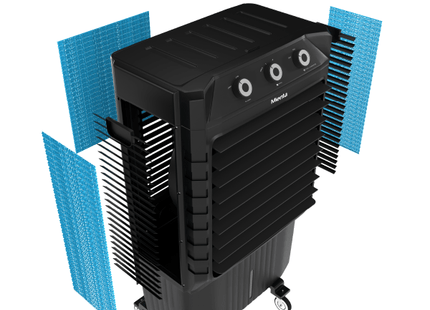 Mienta Breeze Desert Air Cooler, 85 Liter, Black - AC49338A - SABER Center