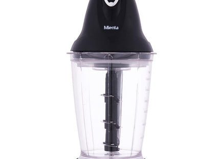 Mienta Electric Chopper 1.5 Liter, 450 Watt Black - CH23838A - SABER Center