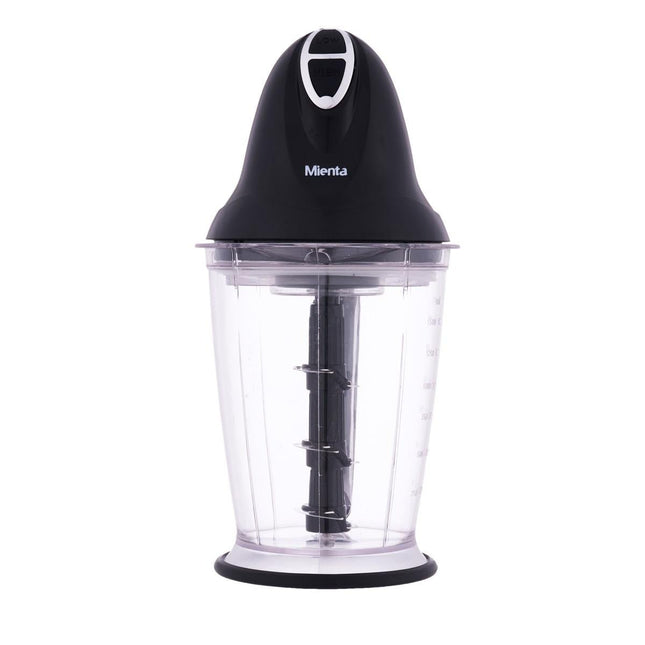 Mienta Electric Chopper 1.5 Liter, 450 Watt Black - CH23838A - SABER Center