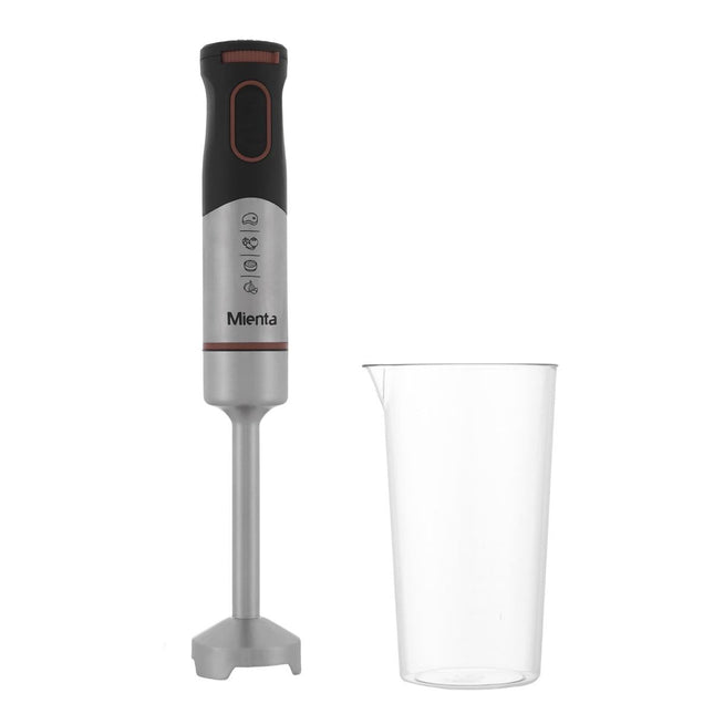 Mienta Essentials Hand Blender 1000 Watt Silver Black - HB11938A - SABER Center