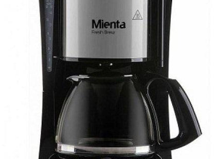 Mienta Fresh Brew Coffee Machine, 1.2 Liter 1000 Watt, Black - SABER Center