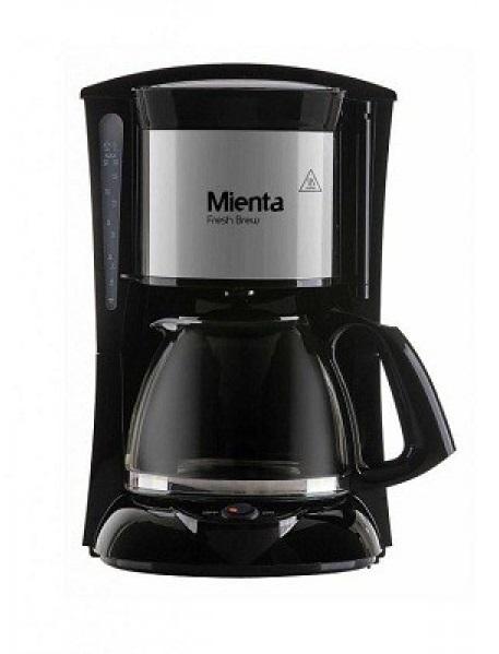 Mienta Fresh Brew Coffee Machine, 1.2 Liter 1000 Watt, Black - SABER Center