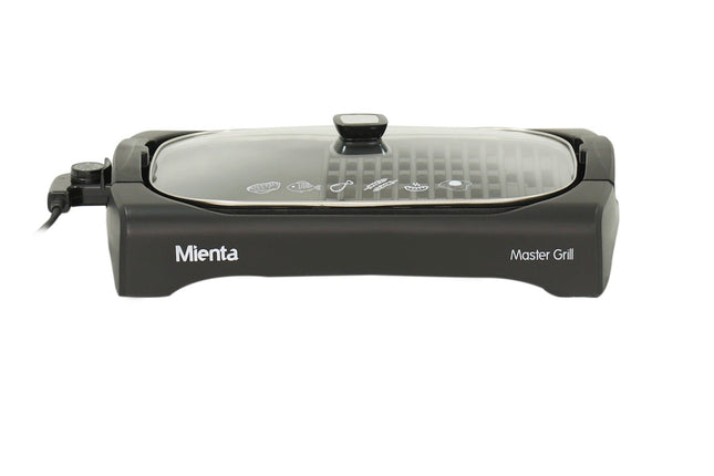 Mienta Master Electric Grill, 2200 Watt, Black - HG34109A - SABER Center
