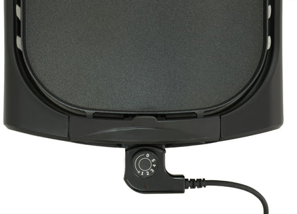 Mienta Master Electric Grill, 2200 Watt, Black - HG34109A - SABER Center