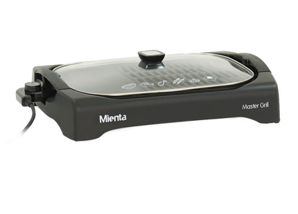 Mienta Master Electric Grill, 2200 Watt, Black - HG34109A - SABER Center