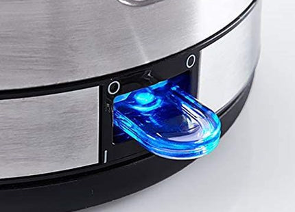 Mienta Stainless Steel Electric Kettle, 1.7 Liter, Stainless Steel - EK201020A - SABER Center