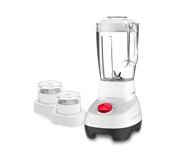 Moulinex Countertop Blender 2 Liter 700 Watt White - LM207125 - SABER Center