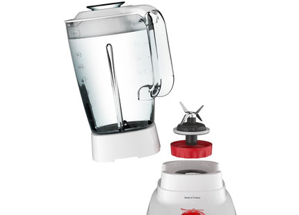 Moulinex Countertop Blender 2 Liter 700 Watt White - LM207125 - SABER Center