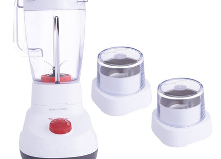 Moulinex Countertop Blender 2 Liter 700 Watt White - LM207125 - SABER Center
