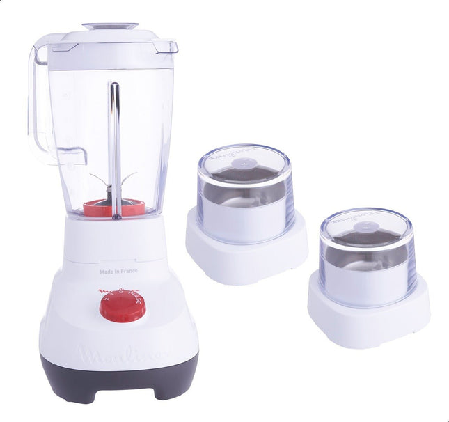 Moulinex Countertop Blender 2 Liter 700 Watt White - LM207125 - SABER Center