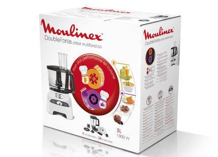 Moulinex Food Processor, 1000 Watt Multi Color - SABER Center