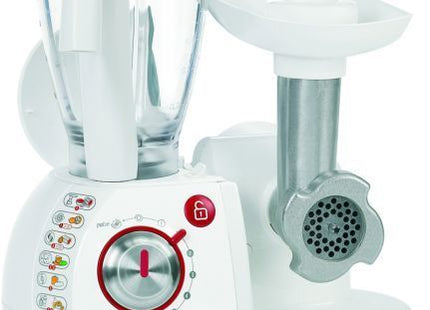 Moulinex Food Processor with Attachments, 1000 Watt White - FP7371 - SABER Center
