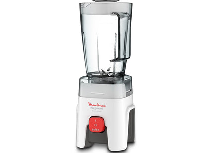 Moulinex Genuine Countertop Blender 1.75 Liter 500 Watt White - LM242B25 - SABER Center