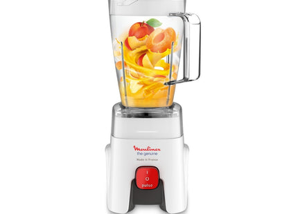 Moulinex Genuine Countertop Blender 1.75 Liter 500 Watt White - LM242B25 - SABER Center