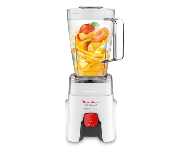 Moulinex Genuine Countertop Blender 1.75 Liter 500 Watt White - LM242B25 - SABER Center