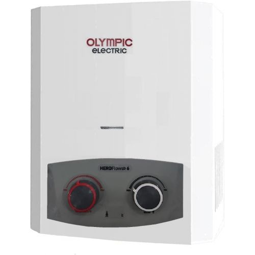 Olympic Electric Gas Water Heater, 6 Liter White - 945105585 - SABER Center
