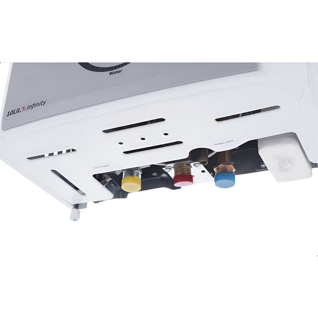 Olympic Electric Infinity Gas Water Heater, 10 Liter White - SABER Center
