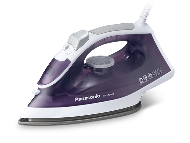 Panasonic Steam Iron, 1800 Watt, Violet - NI-M300T - SABER Center