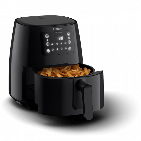 Philips 3000 Series Digital Air Fryer, 4.1 Liter Black - HD924390 - SABER Center