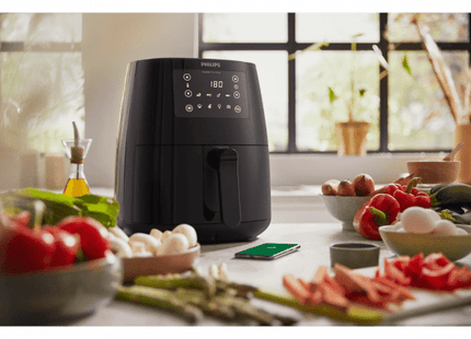 Philips 3000 Series Digital Air Fryer, 4.1 Liter Black - HD924390 - SABER Center