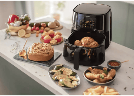 Philips 3000 Series Digital Air Fryer, 6.2 Liter, 2000 Watt Black - HD9270/90 - SABER Center