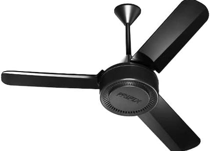 Prifix Forrera Ceiling Fan, 40 Inch, Black - CFF-40 - SABER Center