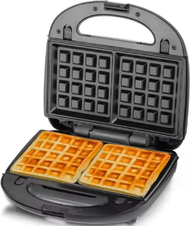 Raf 7 in 1 Sandwich Maker 750 Watt Black Silver - R.2691 - SABER Center