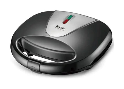 Raf Waffle Maker 850 Watt Black Silver - R.546H - SABER Center