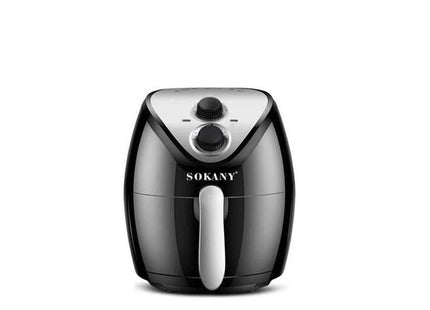 Sokany Air Fryer, 4.8 Liter, 1500 Watt Black - HB-8009 - SABER Center