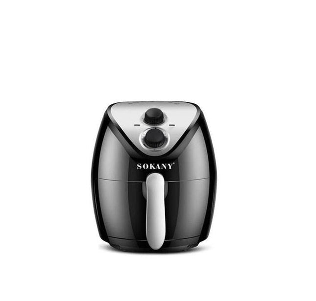 Sokany Air Fryer, 4.8 Liter, 1500 Watt Black - HB-8009 - SABER Center
