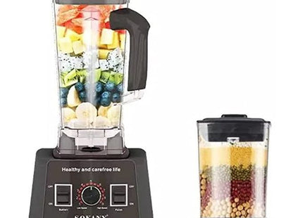 Sokany Countertop Blender 2.5 Liter 5000 Watt Black - SK- 666 - SABER Center