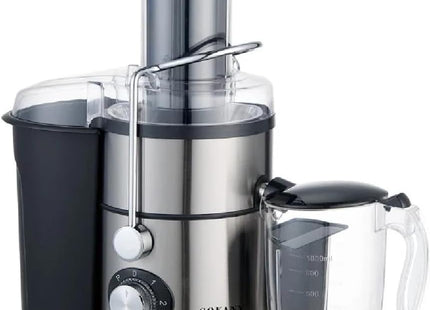 Sokany Electric Juicer, 1 Liter 1200 Watt Black Silver - SK-03009 - SABER Center
