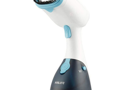 Sokany Garment Steamer, 250 milliliter, 1200 Watt, White Blue - AJ-2205 - SABER Center