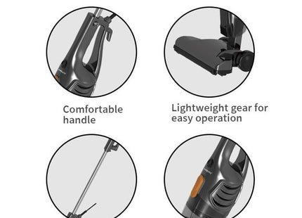 Sokany Handheld Vacuum Cleaner, Gray - SK-3389 - SABER Center
