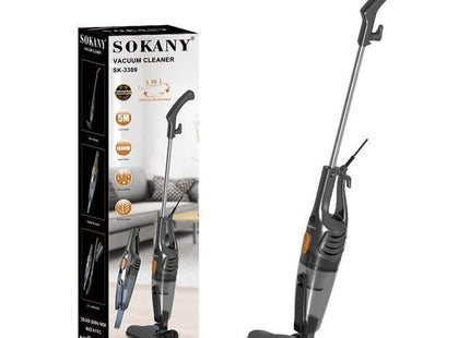 Sokany Handheld Vacuum Cleaner, Gray - SK-3389 - SABER Center