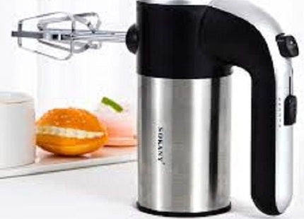 Sokany Hand Mixer 800 Watt Black Silver - LH-952 - SABER Center