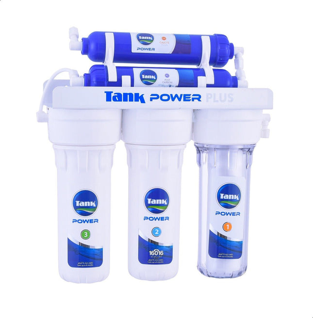Tank Power Plus Water Filter, 5 Stages, White - SABER Center