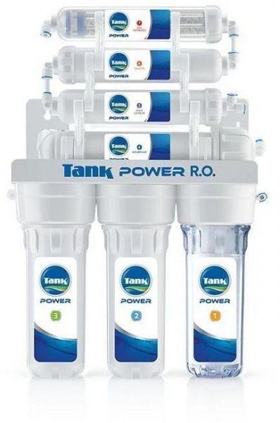 Tank Power R.O Water Filter, 7 Stages, White - SABER Center