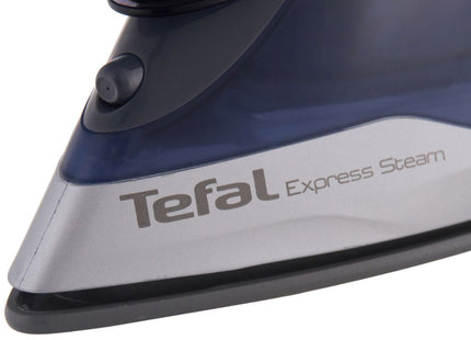 Tefal Express Steam Iron, 2500 Watt, Blue - FV2868E2 - SABER Center