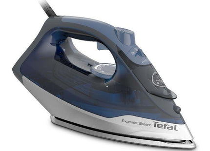 Tefal Express Steam Iron, 2500 Watt, Blue - FV2868E2 - SABER Center